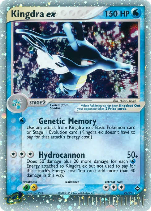 Kingdra ex, Dragon #92
