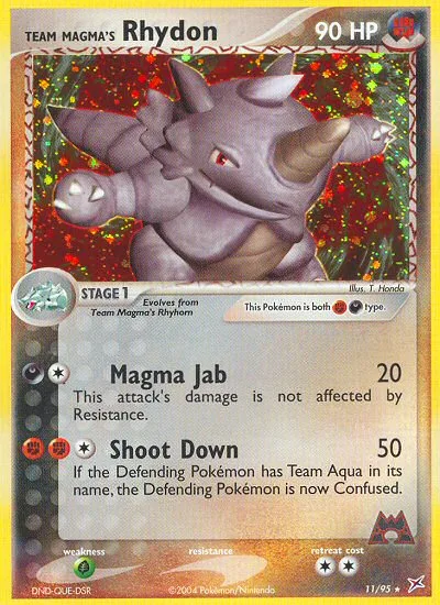 Team Magma's Rhydon, Team Magma vs Team Aqua #11