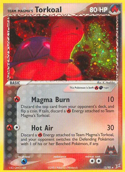 Team Magma's Torkoal, Team Magma vs Team Aqua #12