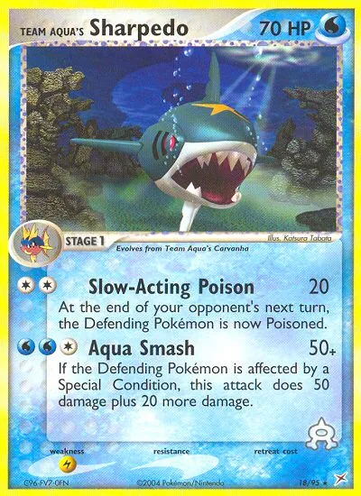 Team Aqua's Sharpedo, Team Magma vs Team Aqua #18