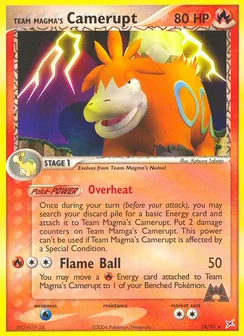 Team Magma's Camerupt, Normal