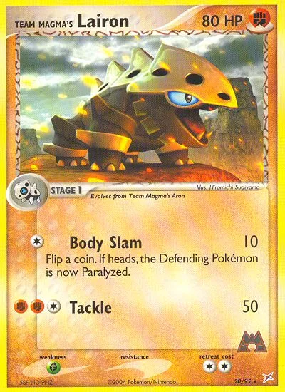 Team Magma's Lairon, Team Magma vs Team Aqua #20