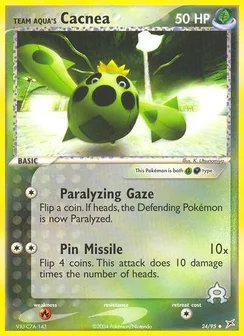 Team Aqua's Cacnea, Normal