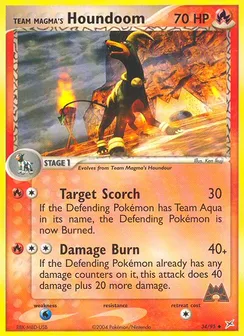 Team Magma's Houndoom, Normal