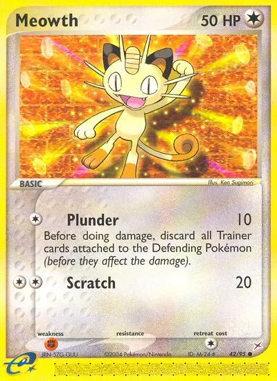Meowth, Team Magma vs Team Aqua #42