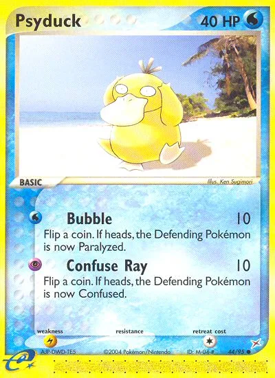 Psyduck, Team Magma vs Team Aqua #44