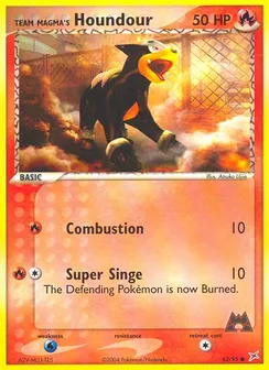 Team Magma's Houndour, Normal