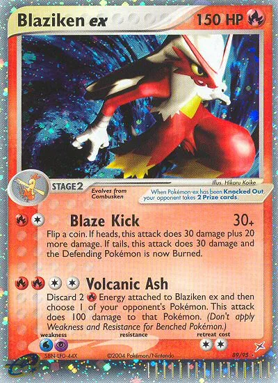 Blaziken ex, Team Magma vs Team Aqua #89