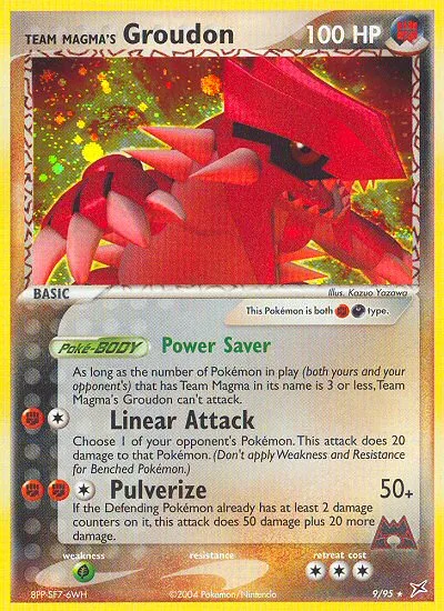 Team Magma's Groudon, Team Magma vs Team Aqua #9