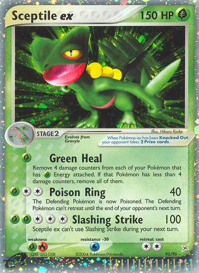 Sceptile ex, Team Magma vs Team Aqua #93