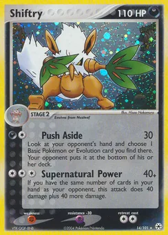 Shiftry, Holofoil