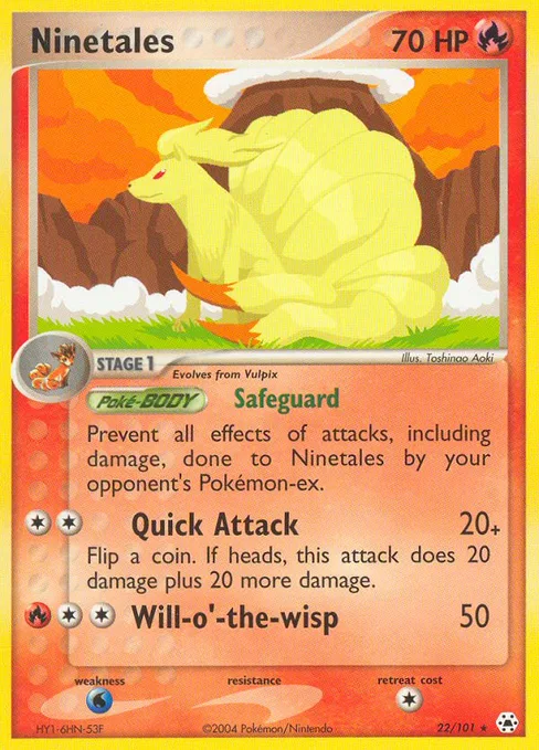 Ninetales, Hidden Legends #22