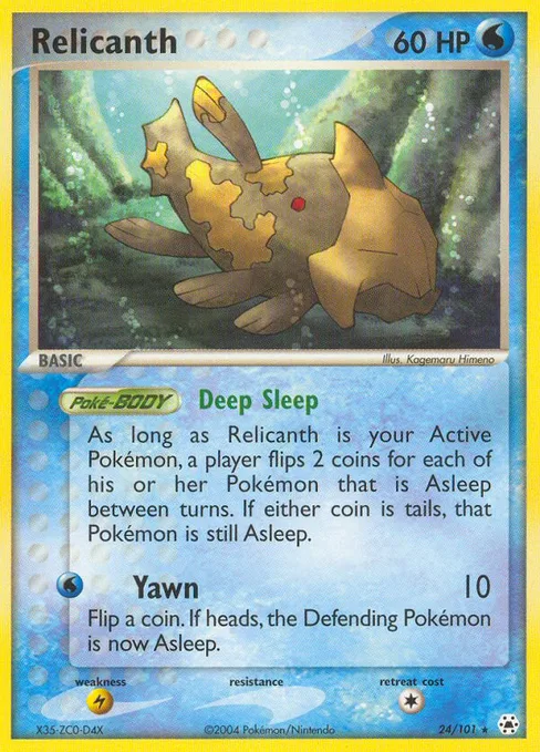 Relicanth, Hidden Legends #24