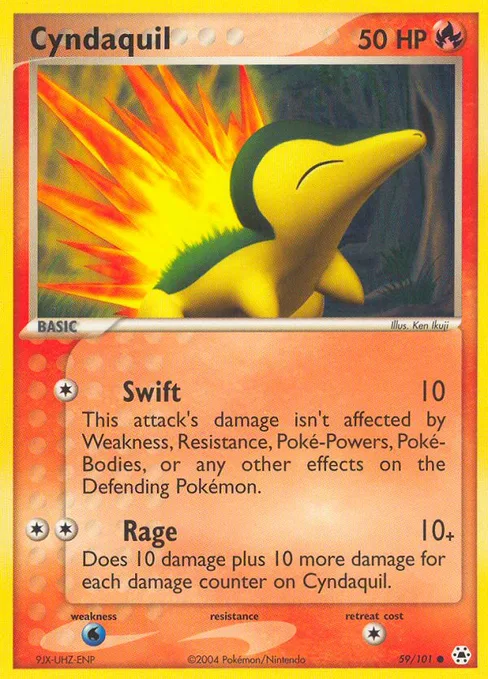 Cyndaquil, Hidden Legends #59