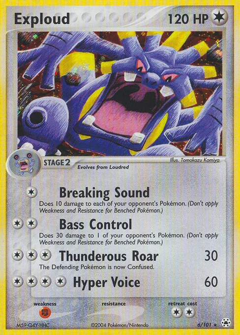 Exploud, Hidden Legends #6
