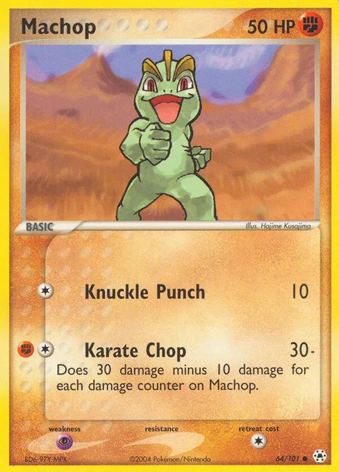 Machop, Hidden Legends #64