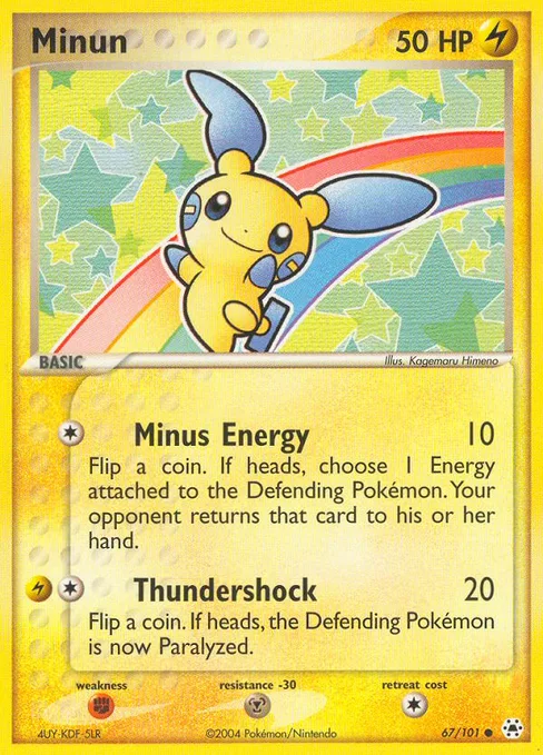 Minun, Hidden Legends #67