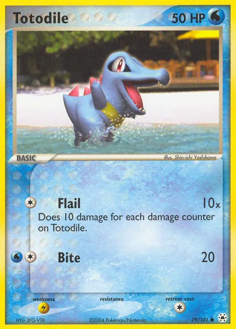 Totodile, Hidden Legends #79