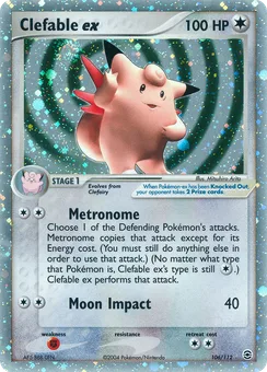 Clefable ex, Normal