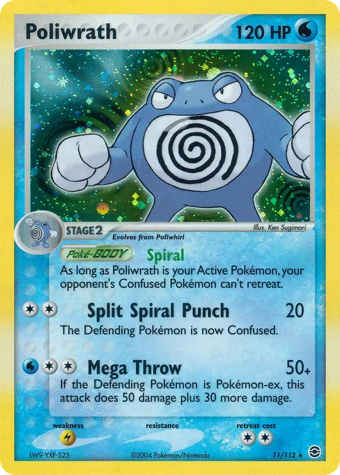 Poliwrath, FireRed & LeafGreen #11