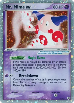 Mr. Mime ex, Normal