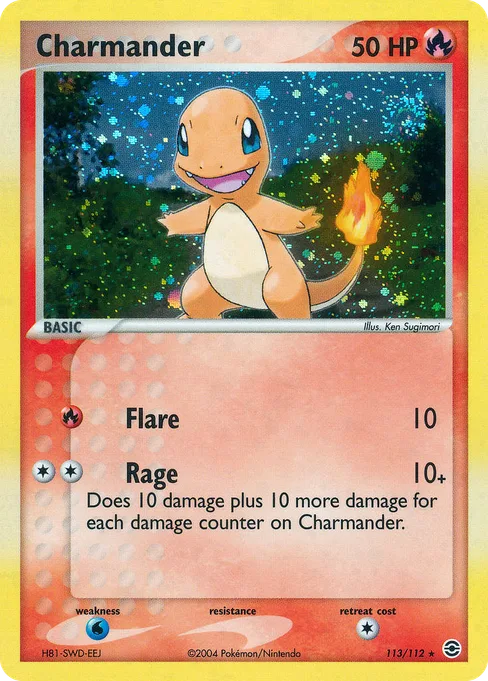 Charmander, FireRed & LeafGreen #113