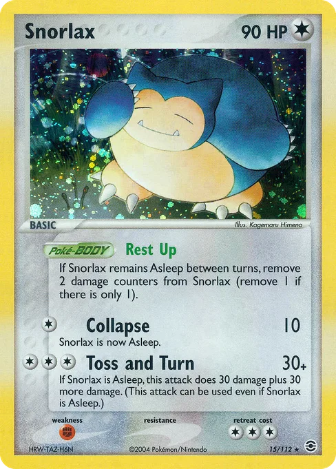 Snorlax, FireRed & LeafGreen #15