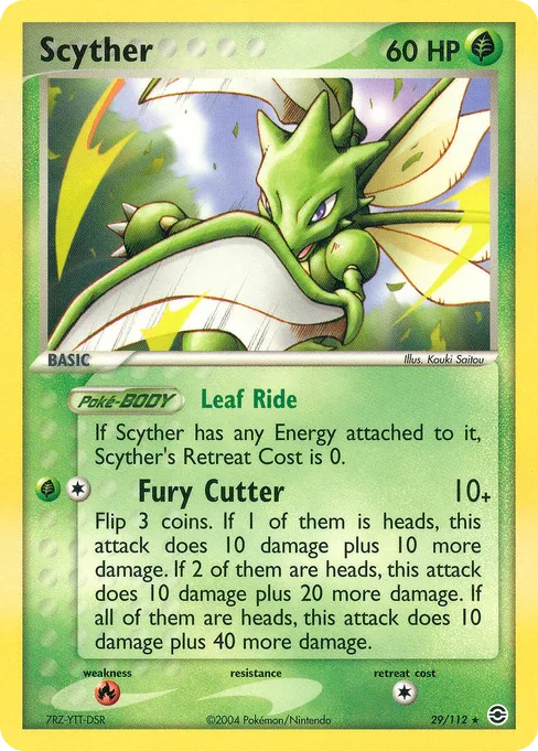 Scyther, FireRed & LeafGreen #29