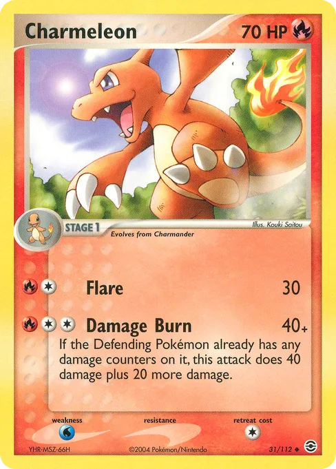 Charmeleon, FireRed & LeafGreen #31