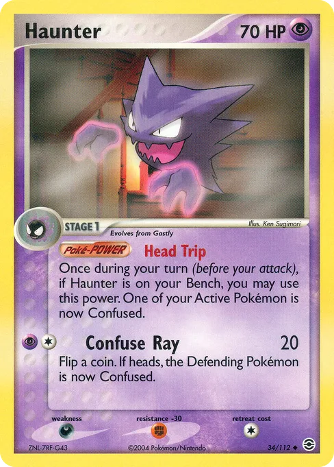 Haunter, FireRed & LeafGreen #34