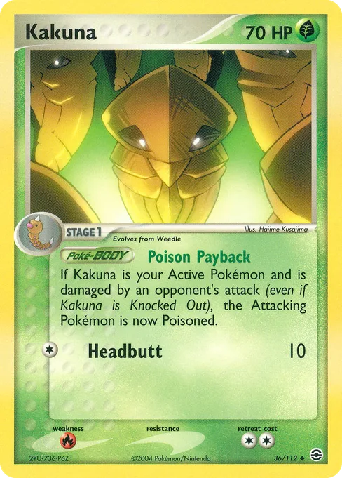 Kakuna, FireRed & LeafGreen #36