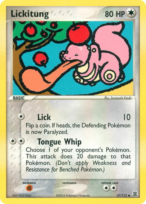 Lickitung, FireRed & LeafGreen #37