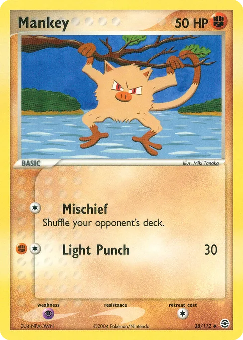 Mankey, FireRed & LeafGreen #38