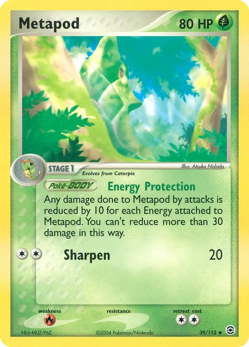 Metapod, FireRed & LeafGreen #39