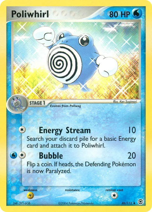 Poliwhirl, FireRed & LeafGreen #46