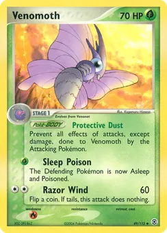 Venomoth, Normal