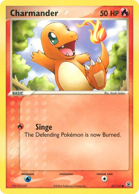 Charmander, FireRed & LeafGreen #57