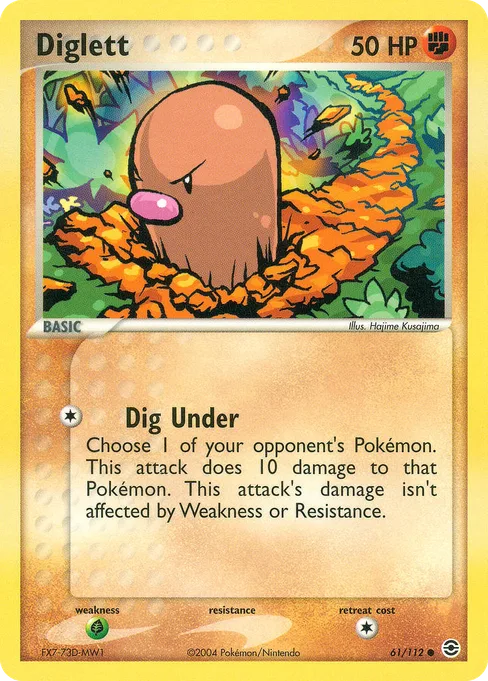 Diglett, FireRed & LeafGreen #61