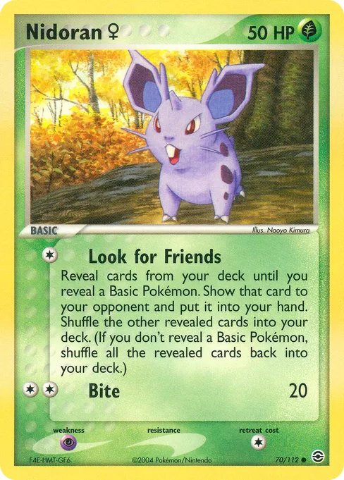 Nidoran ♀, FireRed & LeafGreen #70
