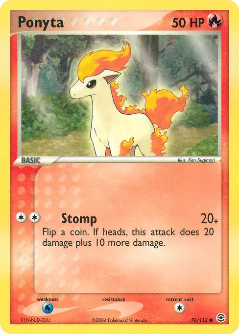 Ponyta, FireRed & LeafGreen #76
