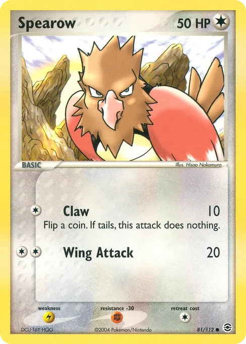 Spearow, FireRed & LeafGreen #81