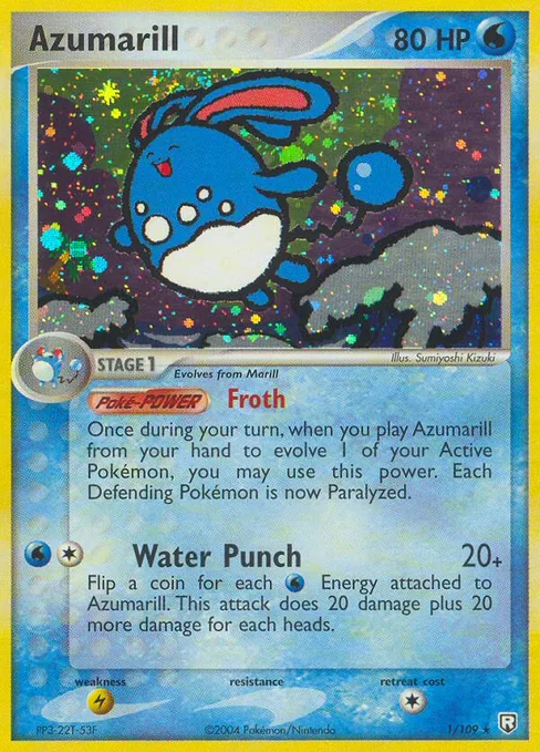Azumarill, Team Rocket Returns #1