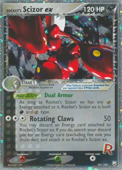 Rocket's Scizor ex, Normal