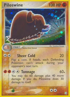 Piloswine, Normal