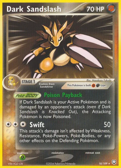 Dark Sandslash, Team Rocket Returns #18
