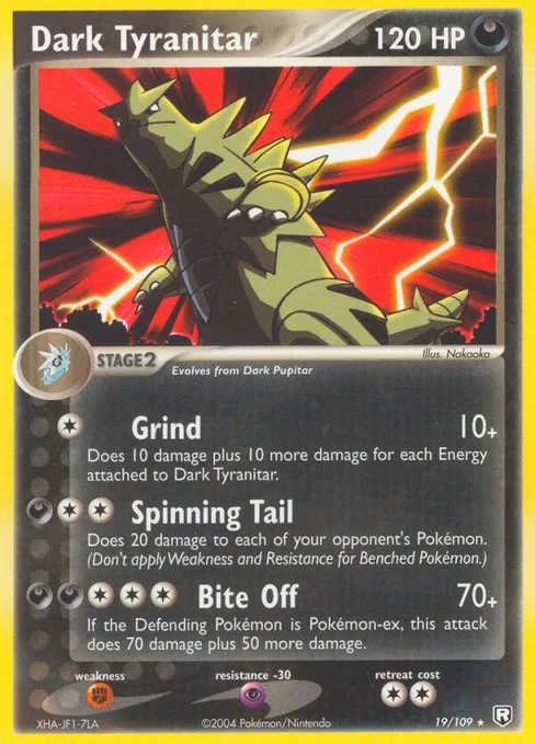 Dark Tyranitar, Team Rocket Returns #19