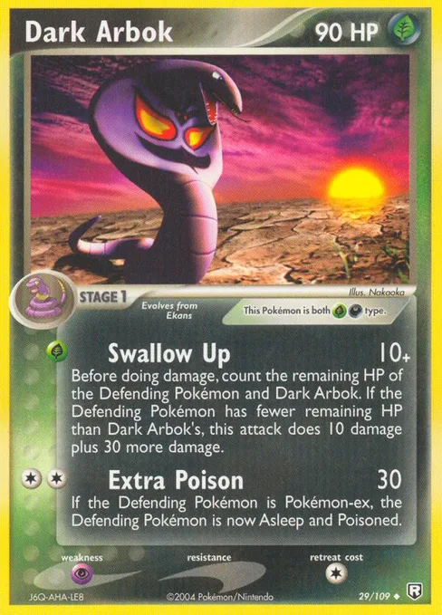 Dark Arbok, Team Rocket Returns #29