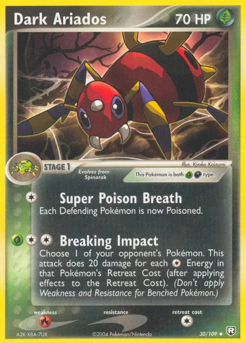 Dark Ariados, Team Rocket Returns #30