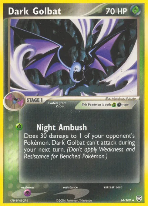 Dark Golbat, Team Rocket Returns #34