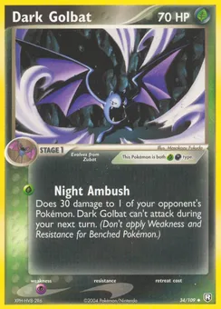 Dark Golbat, Normal